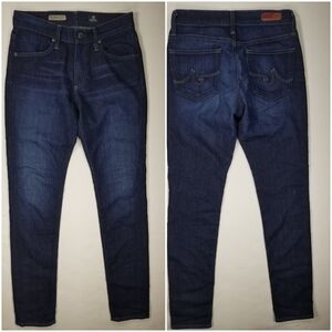 AG Farrah High Rise Skinny Jeans Dark Wash 27